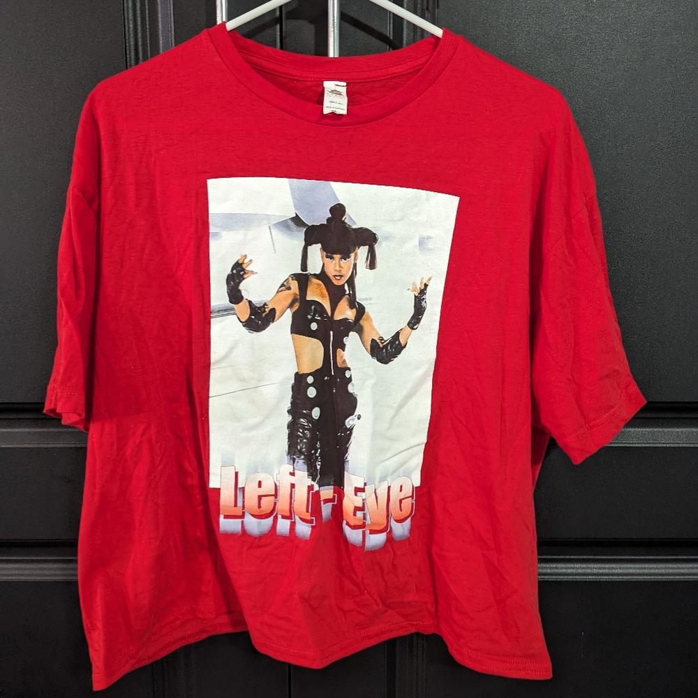 90s legend left eye crop top 2XL